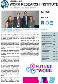 Cover of Newsletter April 2015