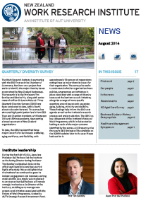 Cover of Newsletter August 2014